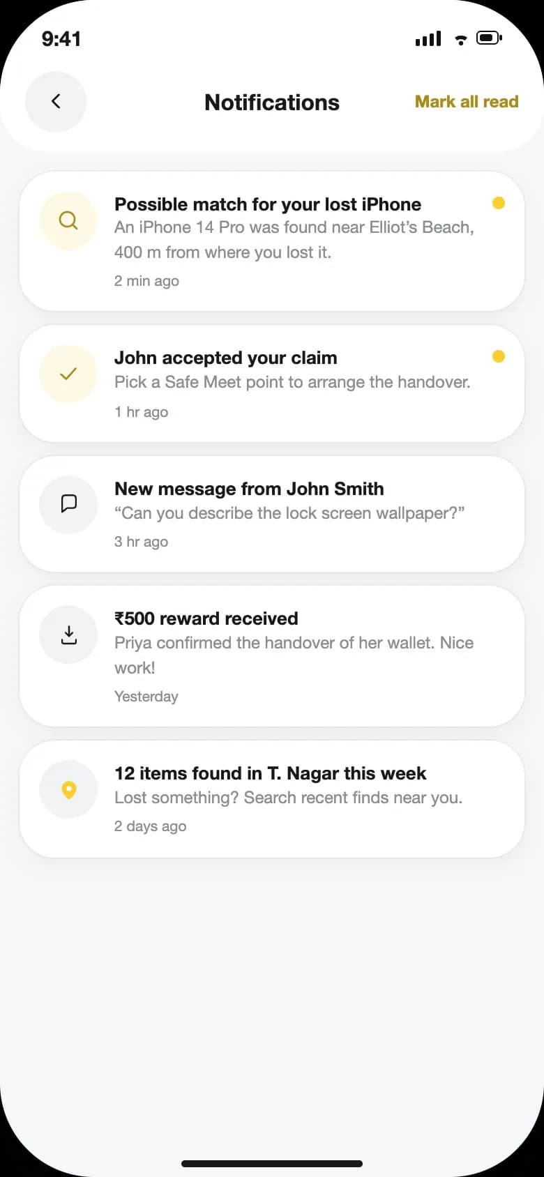 Notifications