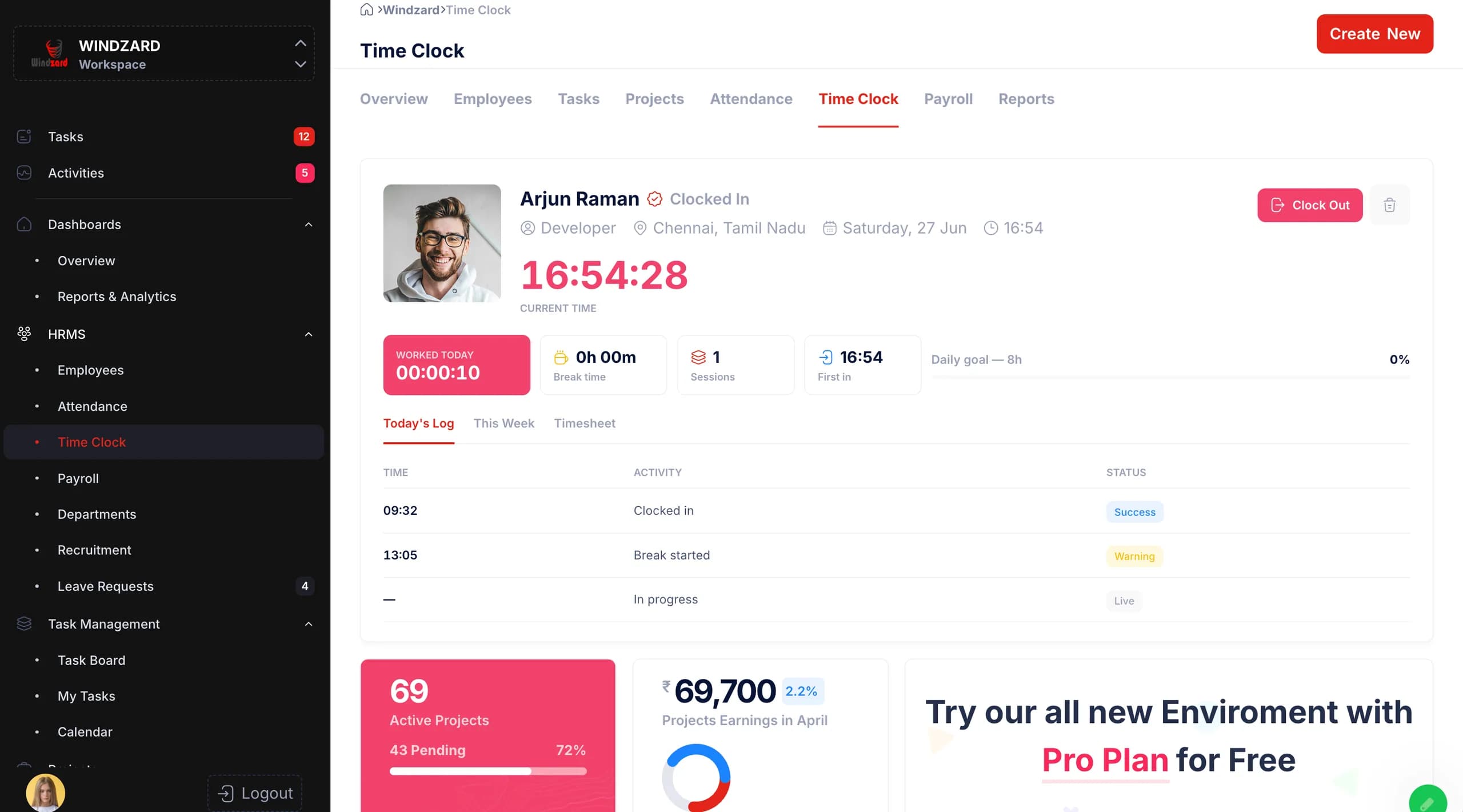 A patient reminder automation running as an admin agent